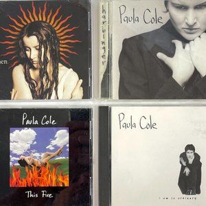Paula Cole Band 4 CD Lot This Fire Amen Harbinger  So Ordinary Promo Sng 1994-99